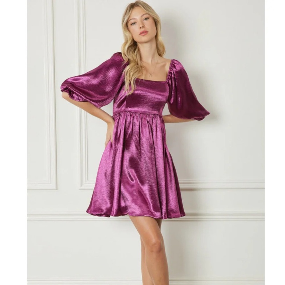 Entro Purple Dress Size Small‎